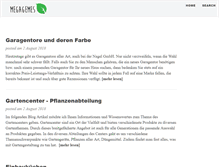 Tablet Screenshot of megagemes.com